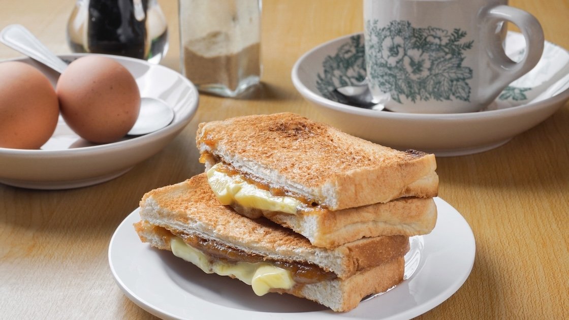 Kaya Toast Singapore culinary